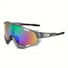 Gafas de Sol Ciclismo Outdoor No Polarizadas Gafas de Protección Hombre Mujer Gafas Deportivas Running Pesca Gafas Bicicleta de Montaña Carretera