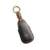 The new retro key bag is suitable for Mercedes-Benz high-end genuine leather car key cover cowhide pure handmade high-end shell