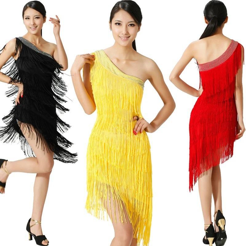 20Cm Wide Polyester Row Beard Latin Dance Fringed Lace Diy Clothing Accessories