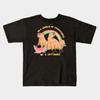 Boys Girls Soft Cotton Graphic Tees Be A Capybara Breathable Daily School Wear Kids T-Shirts