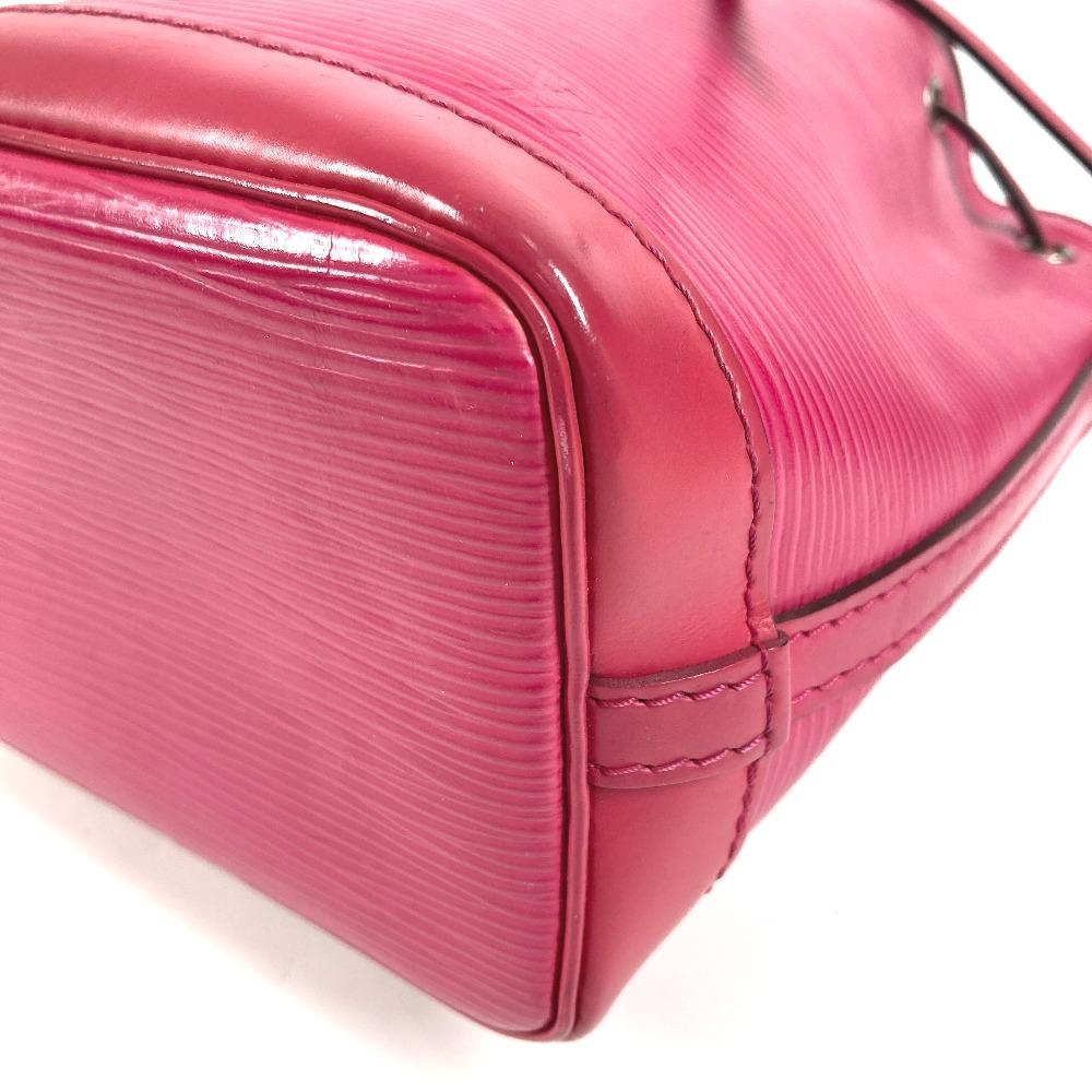 Louis Vuitton M42573  Epi Nano-Noe Crossbody drawstring pouch Shoulder Bag pink