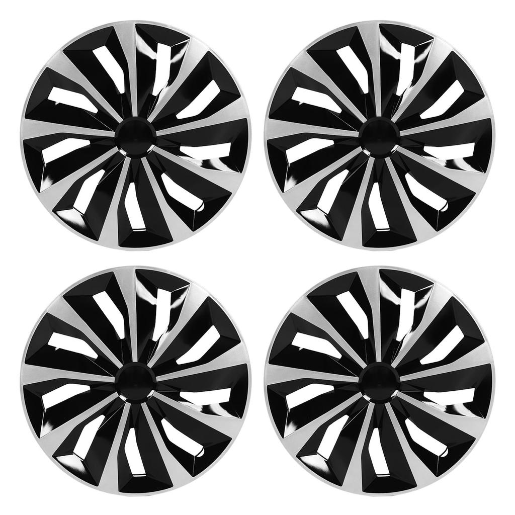 4pcs Hubcap 15 Inch Hubcaps Wheel Covers Replacement for Fiat 500 and Most Cars