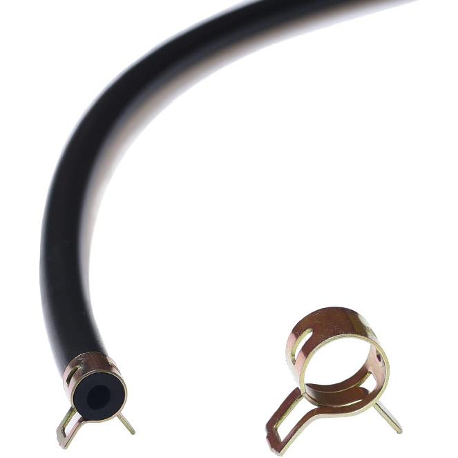 10 Feet 3/16 Inch ID Fuel Line With 20Pcs Hose Clamps For Kawasaki Kohler Briggs & Stratton Honda Predator Champion Generac Small Engines Mini Bike