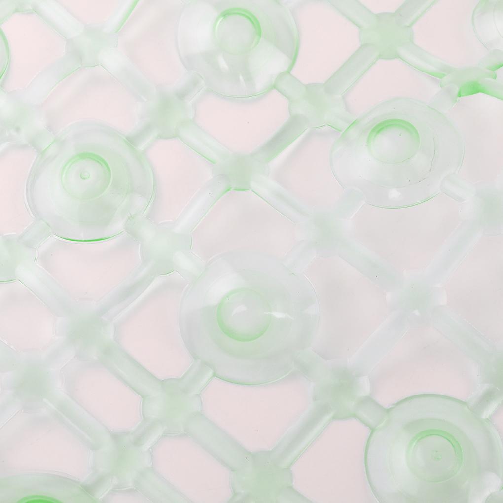 Koupelnová podložka do vany Jednobarevná Domácí doplňky Design s přísavkami Podložky do sprchových van PVC Protiskluzová podložka Koupací doplněk