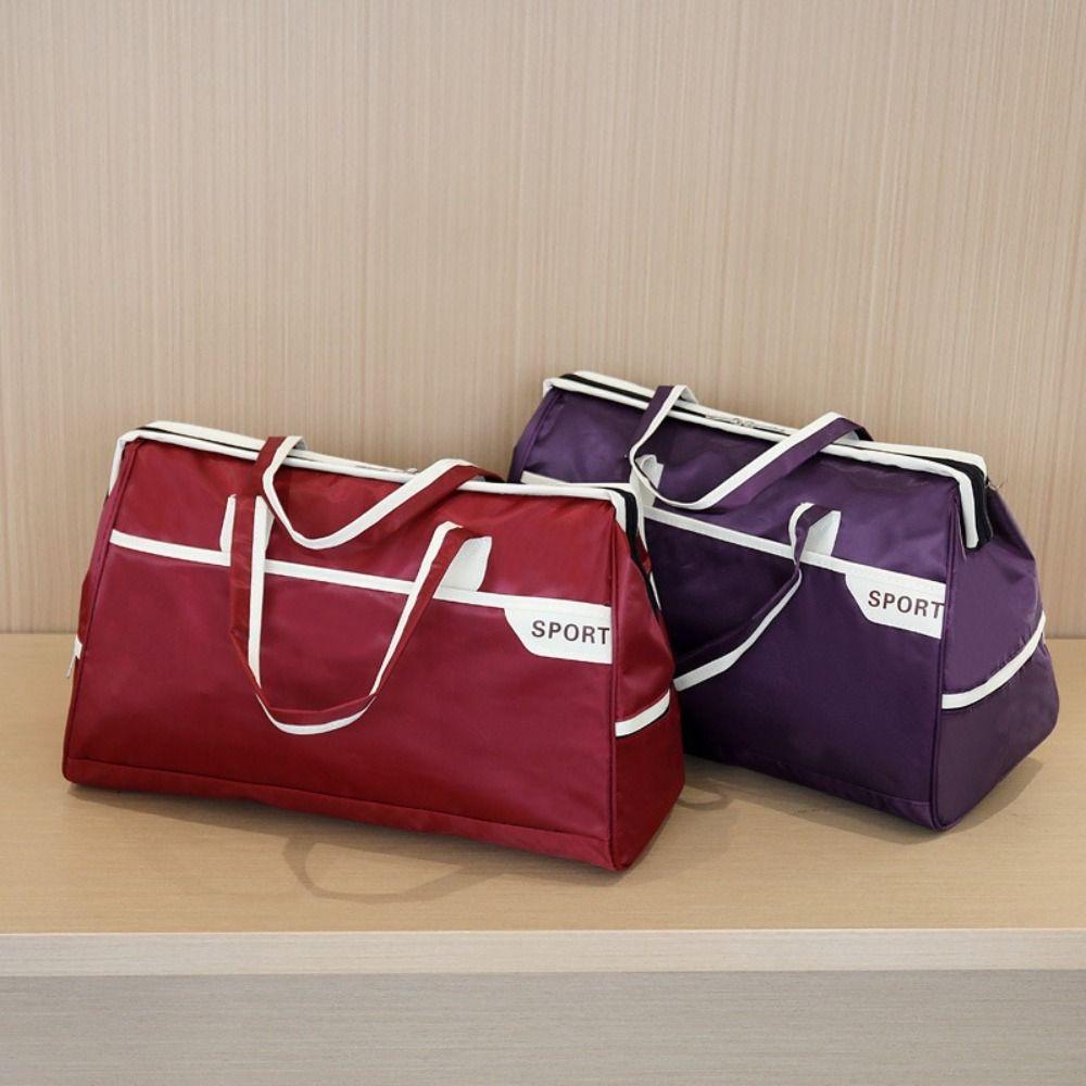 Large Capacity Sports Fitness Handbag Waterproof Gym Bag Fashion Travel Luggage Bag  Yoga