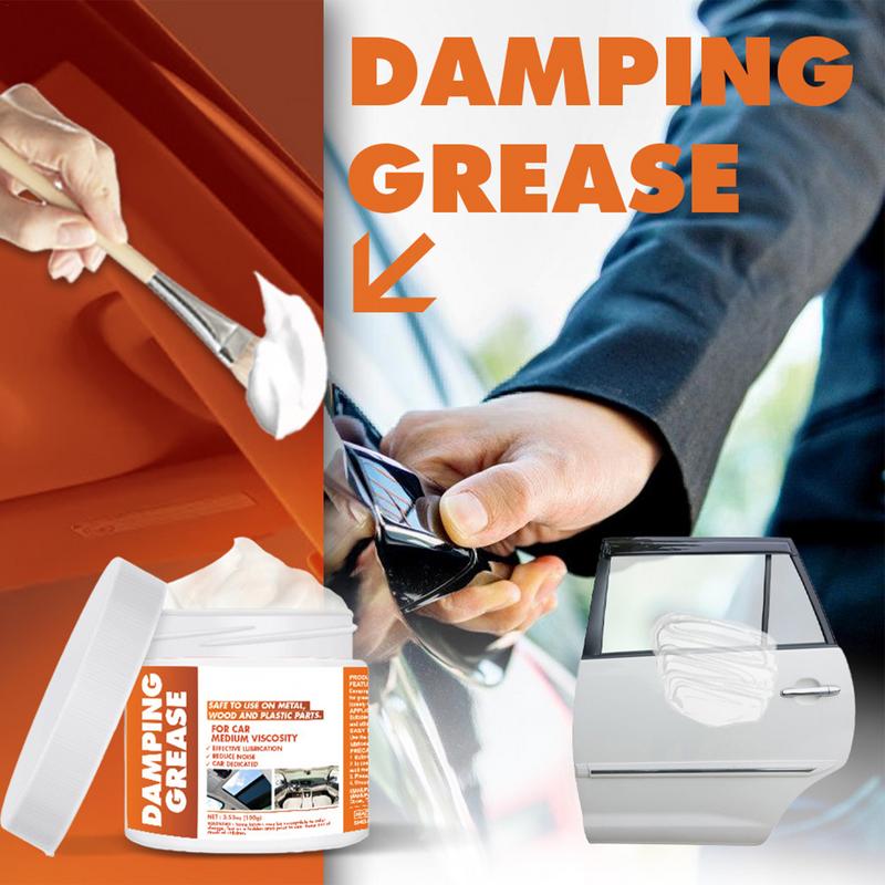 Damping Grease All Purpose Grease 3.53 Oz Waterproof Lubricant High Temp Grease Wheel Bearing Grease For Semi Truck Accessories