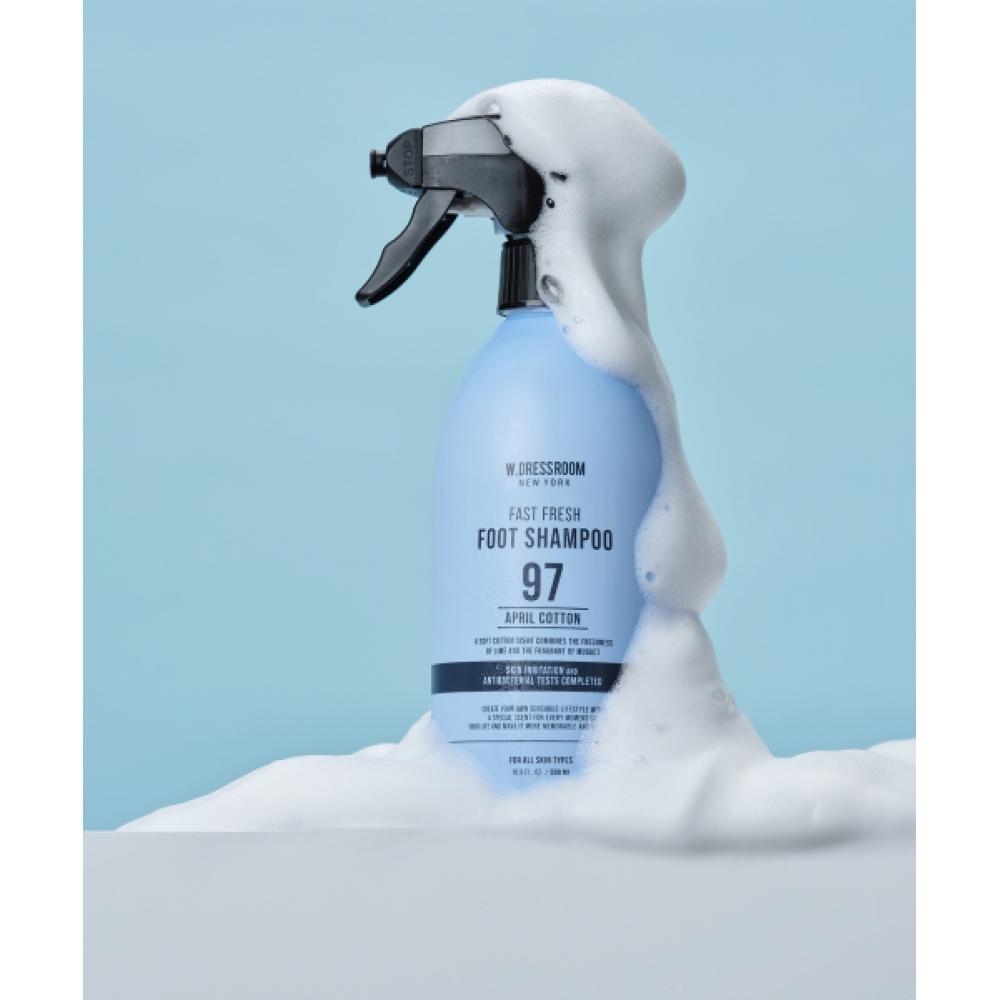 W.dressroom Fast Fresh Foot Shampoo April Cotton 500ml FOOT SHAMPOO APRIL COTTON 500ML/Single item