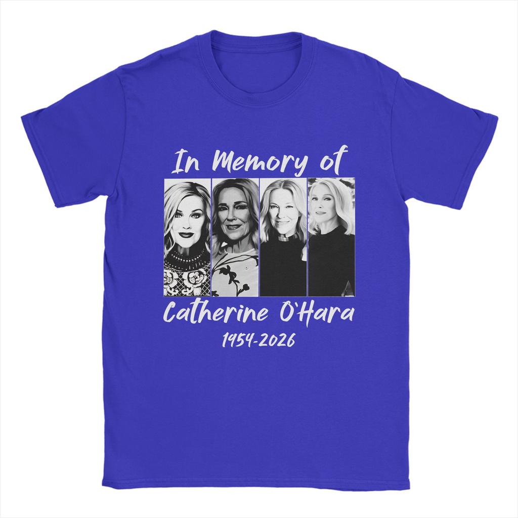 Casual T Shirt Summer Catherine Ohara Trending TShirts 100 Cotton Tee Shirt for Unisex Y2K Classic Print Short Sleeve Top Tees