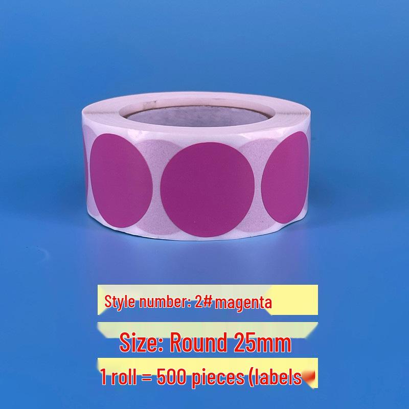 Adesivi Rotondi Colorati Autoadesivi da 2,5 cm per Segnaletica e Graffiti su Buste