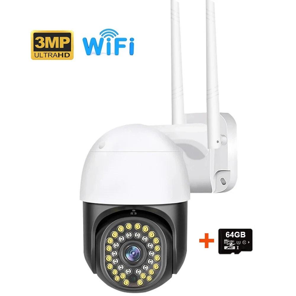 Intelligente 10X Zoom Wifi PTZ Kamera Außenbereich Hausüberwachung Videoüberwachung 5MP Drahtlose IP-Kameras KI Automatisches Personentracking