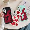 Love Heart Case for Samsung Galaxy A13 A52 A12 A16 A15 A11 A21s A14 Soft Phone Cover A53 A33 A22 A03 A04 A05 A23 A06