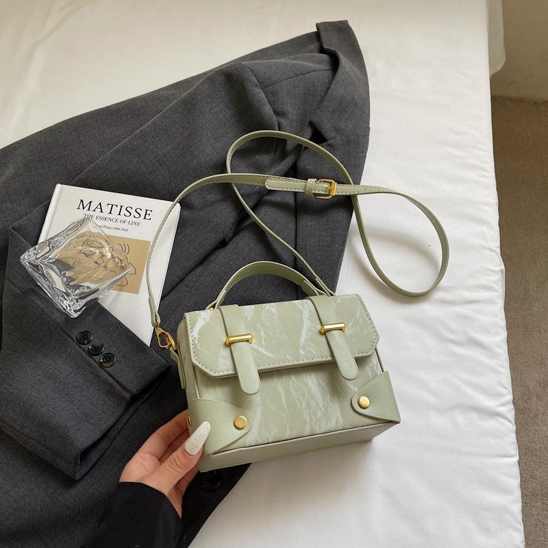 New high-value niche fashion bag women's trend small square bag simple fashion handbag
