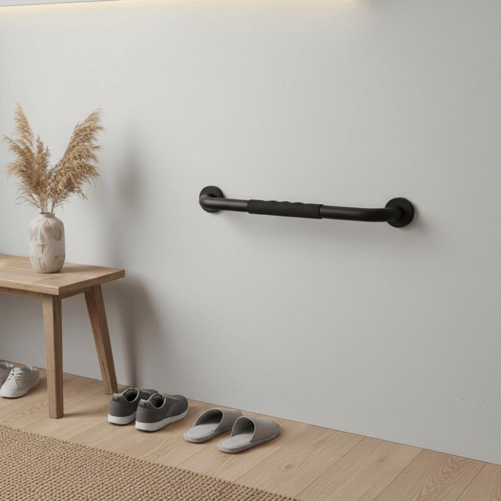 Anti Slip Shower Handle Stainless Steel Towel Bar Bathroom Balance Bars Barrier-free Bathroom