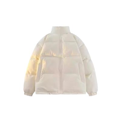 Men's Solid Color Stand-up Collar Bread Clothes and Cotton-padded Clothes, Men's Korean Version of Simple Casual Jacket