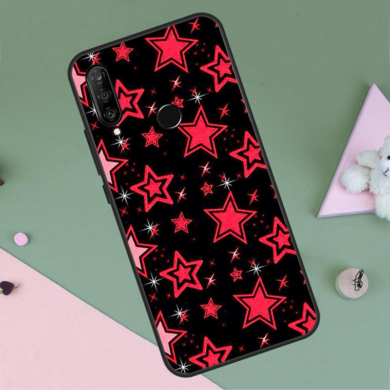 Y2k Star Element For Huawei P40 P20 P30 Lite P60 Pro Nova 10 9 SE 5T 12i 12s 11i Y91 Y90 Y60 Y70 Y72 Y61 Case