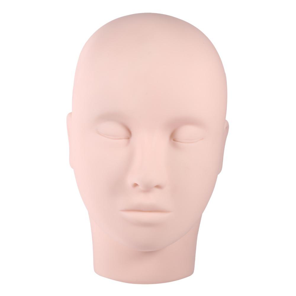 Practice Mannequin Makeup Practice Head 1PC Lash Training Mannequin  For Makeup Artists