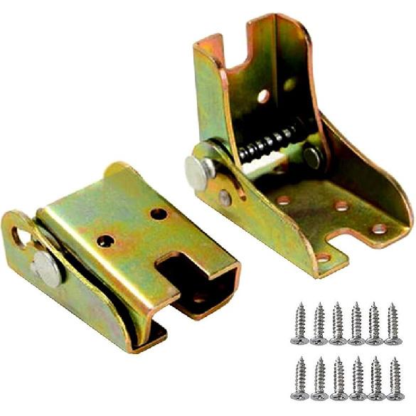 KAFENDA Folding Table Leg Hinges,Folding Table Leg Bracket, Folding Hinges for Table, 90° Locking Extension self-Locking Hinges for Folding worktops 2 colour