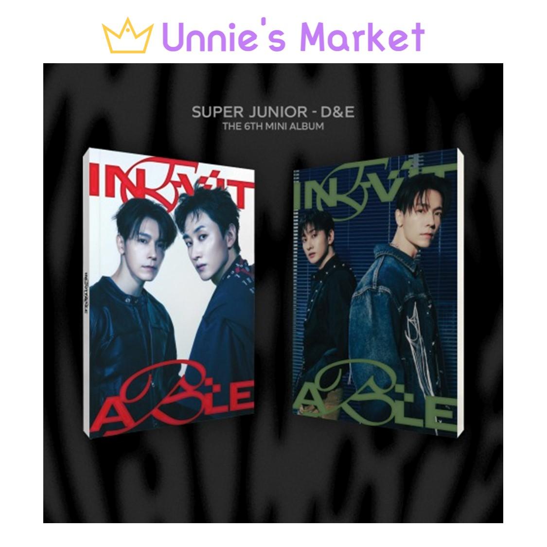 

[Предзаказ] Super Junior D&E - 6-й мини-альбом INEVITABLE + Бесплатный подарок Random ver.