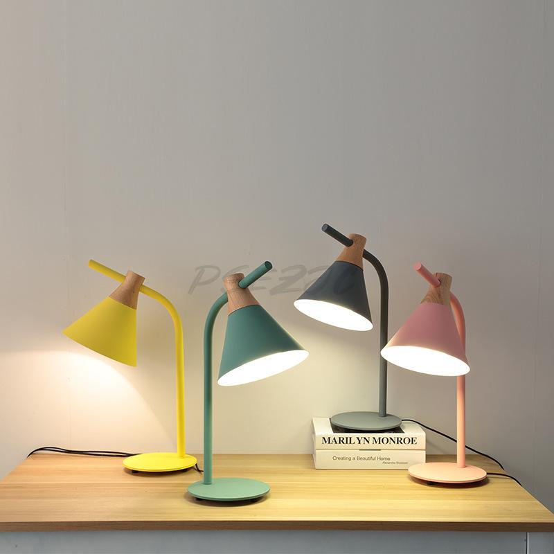 Minimalist Bedroom Lamp Creative Homestay Bedside Lamp Art Study Eye Protection Study Desk Lamp