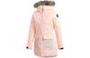 Parka Coats Women's Pink Hooded Thickened GE7791