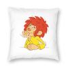 Federa per cuscino quadrato Pumuckl Copricuscino Cuscino decorativo per casa divano soggiorno