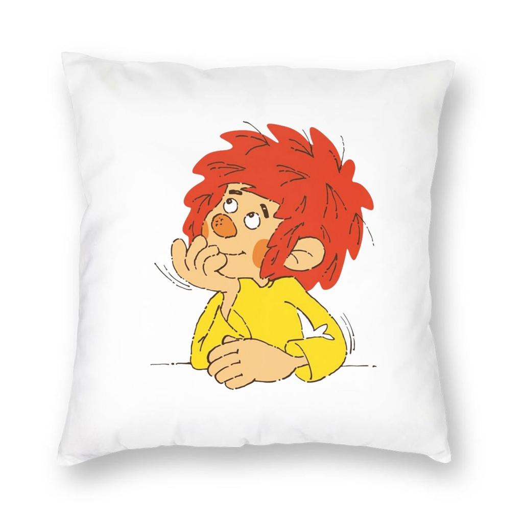 Federa per cuscino quadrato Pumuckl Copricuscino Cuscino decorativo per casa divano soggiorno