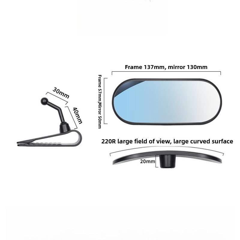 Universal Car Rearview Mirror Back Seat Baby Monitor 360 Degree Adjustable Automotor Kids Safety Blind Spot Observation Mirrors