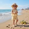 Spaghetti Straps Camisole Shorts Set Sleeveless Gingham Outfit Summer Clothes  Outdoor Play