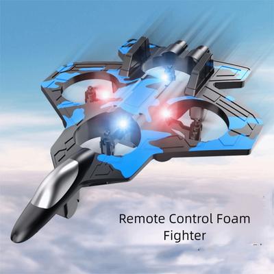 Foam Epp Remote Control Foam Fighter Gravity Sensing Rechargeable Four Motor Helicopter Toy Durable Portable Rc Hobby Jet Plane