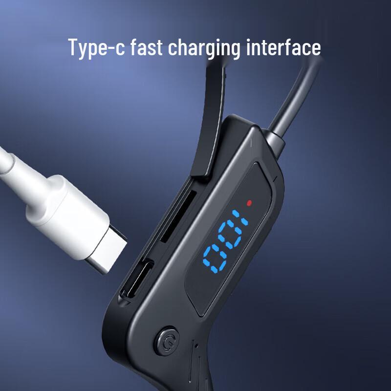 Ecola ER30 Clip-on Neckband Wireless Bluetooth Sports Headset