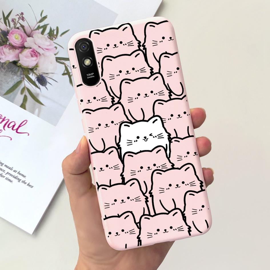 For Xiaomi Redmi 9A Case Redmi 9AT Cover Fashion Landscape Moon Soft Silicone Slim Funda For Xiaomi Redmi 9i Redmi9i Sport Coque