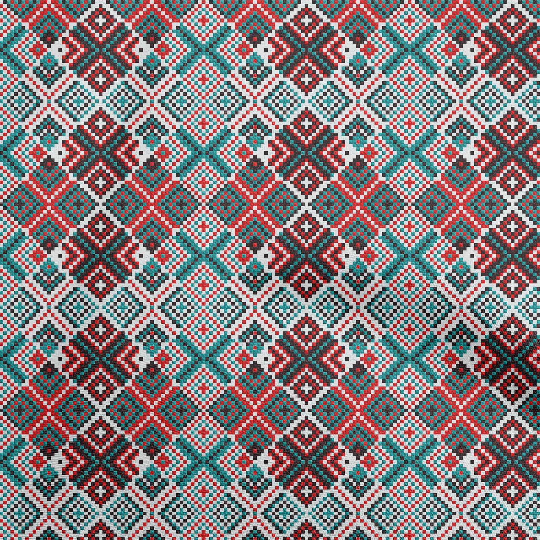 

oneOone Cotton Flex Maroon Fabric Abstracts Diy Clothing Quilting Fabric Print Fabric By Yard 40 Inch 42 Inch Wide - Viscose Chiffon червоний