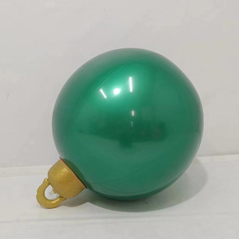 Weihnachten Aufblasbare Dekoration Ballon Drucke Handwerk Spielzeug Ball Festlichen Spaß Im Freien 60Cm