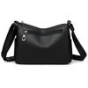 Lingge Women's Bag Soft Leather Crossbody Bag Middle-aged Mother's Bag Shoulder Bag