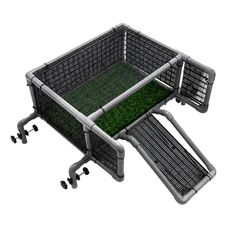 Chelonian Basking Dock with Water-Level Height