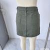 European & American Style Low-Waist Slim Hip Skirt - Autumn Solid Color