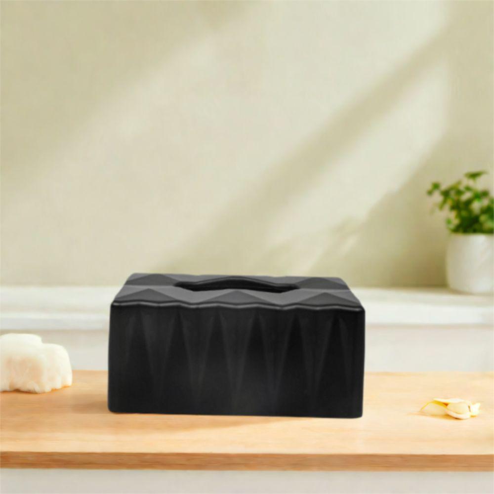 Plastic Draw Tissue Box Waterproof Tissue Case Modern Paper Holder Dining Table