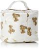 Gelato Pique Gelato Bear Print Vanity Pouch PWGB221667 Women's OWHT F