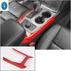 For Jeep Grand Cherokee 2014 -  Car Central Control Gear Shift Panel Water Cup Frame Sticker Cover Trim Accessories Interior