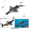 Children's Cognitive Toy: Giant Manta Ray, Stingray, Batfish, Sunfish Figurine