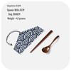 Korean Style Portable Cutlery: Wooden Chopsticks & Spoon Set for Students, Kids, Office Workers, and Travel