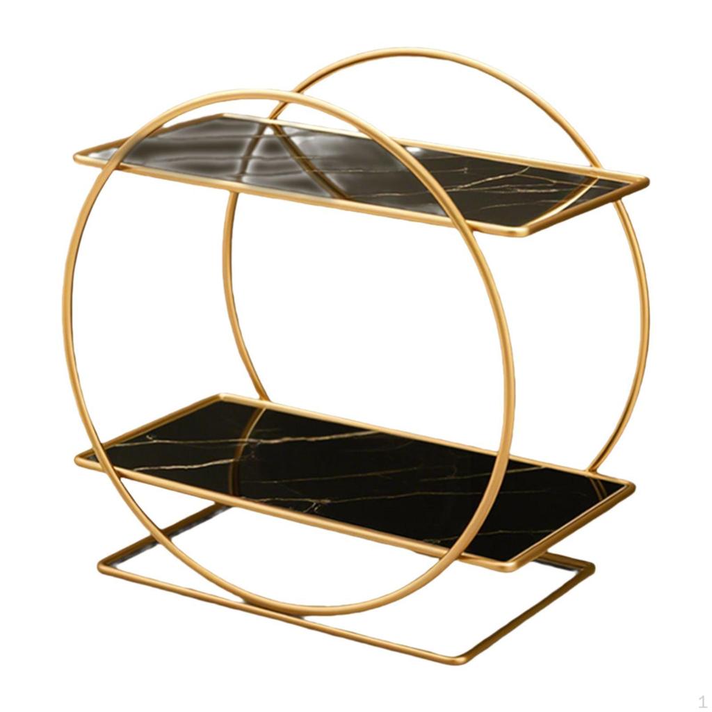 Bathroom Counter Organizer Cosmetic Storage Rack Perfume Display Stand Shower Shelf Vanity Tray for