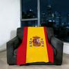 Blanket Super S-Spain Warm Comfortable Plush Throw Cool Blanket Child Home Flag Sofa Bedroom Gift