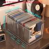 Spacious Vinyl Record Display Boxes Detachable Divider CD Storage Case  Collection