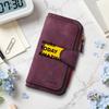 Stylish Long Wallet Elegant Card Holder Durable Slim Purse with Zipper Pocket