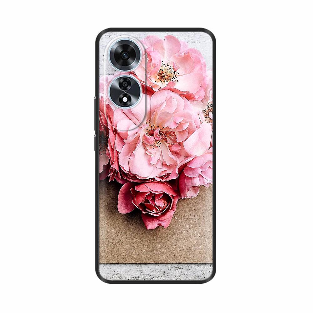 For OPPO A60 4G Case Cover Soft Silicone Bumper Funda For OPPO A60 OPPOA60 4G CPH2631 Phone Cases Shockproof Shell Capa Casing