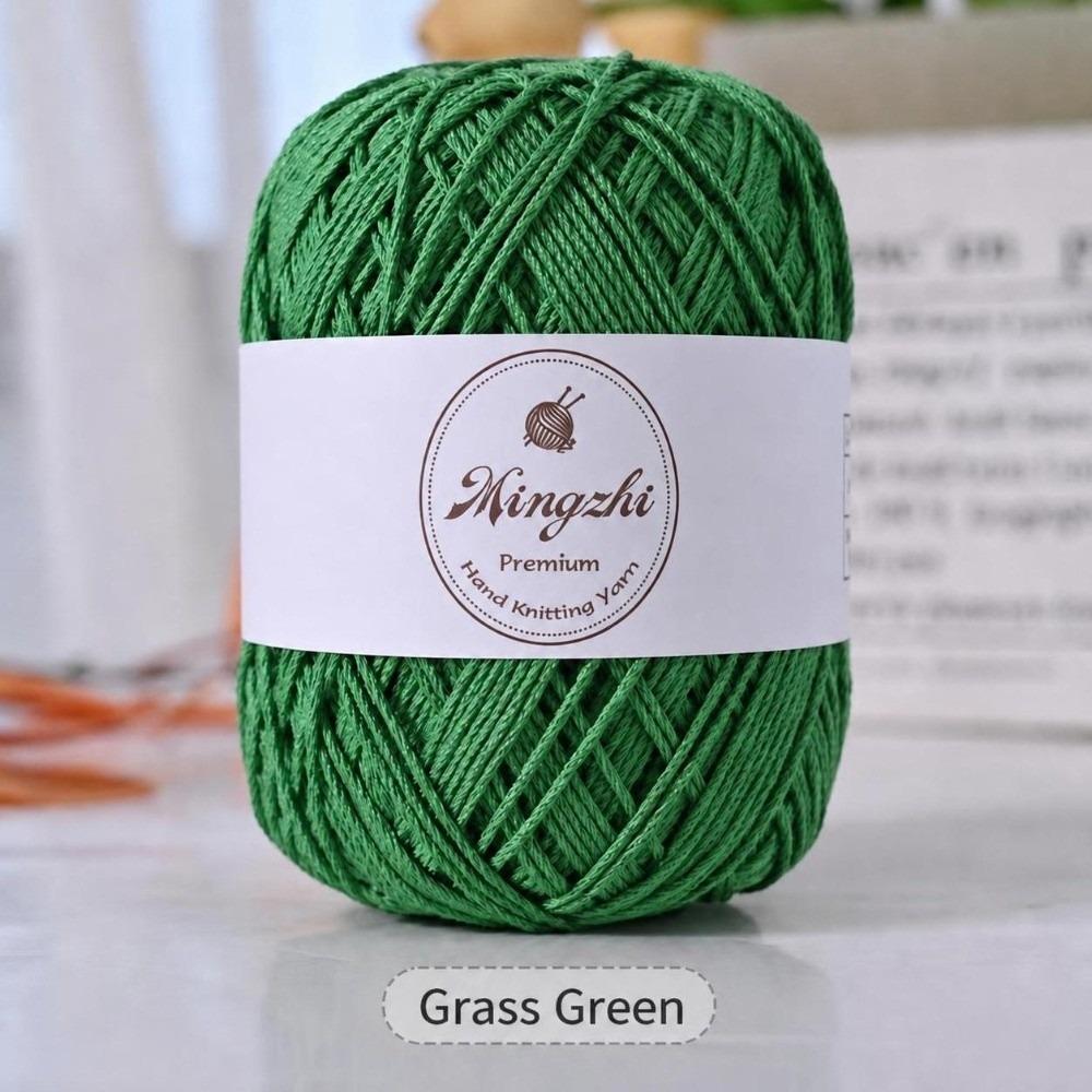 Blended Fiber Hand Knitting Yarn 1.2mm Crochet Yarn Durable Organza Yarn Bags Hats Baskets
