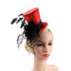 Vintage Fascinator Top Hat Wedding Bridal Woman Fancy Dress