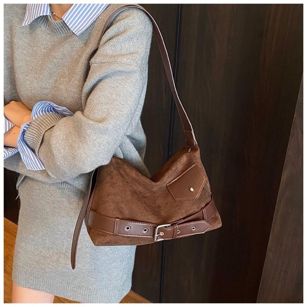 Women Soft Faux Leather Hobo Bag with Adjustable Shoulder Strap for Daily Commute