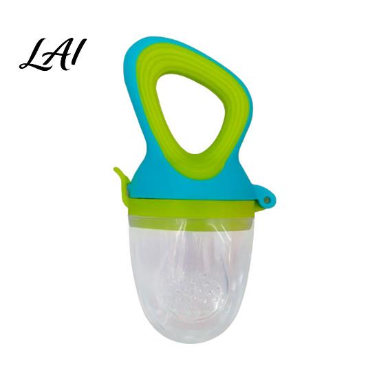 BPA Free Baby Feeder Silicone Fruit Pacifier Self Feeding And Teething Pacifier Relief Toy Easy to Hold Seamless Odorless Toddler Nibbler Toy